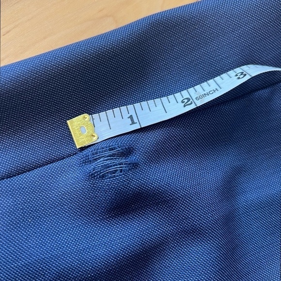 Ted baker Endurance Jay ct blue wool men’s sport coat size 42 regular flawed - Picture 9 of 9